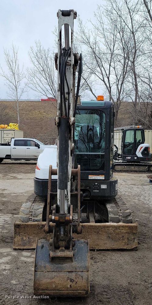 image for item NO9866 2017 Bobcat E50 mini excavator