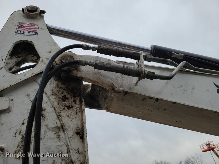 image for item NO9866 2017 Bobcat E50 mini excavator