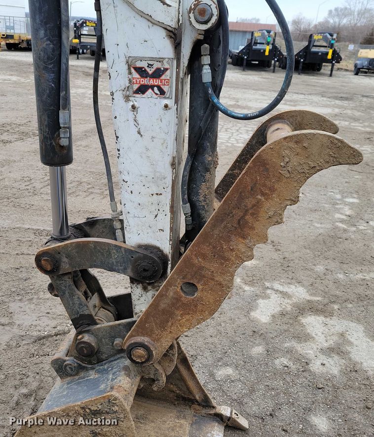 image for item NO9866 2017 Bobcat E50 mini excavator