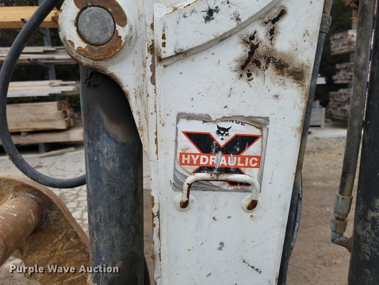 image for item NO9866 2017 Bobcat E50 mini excavator