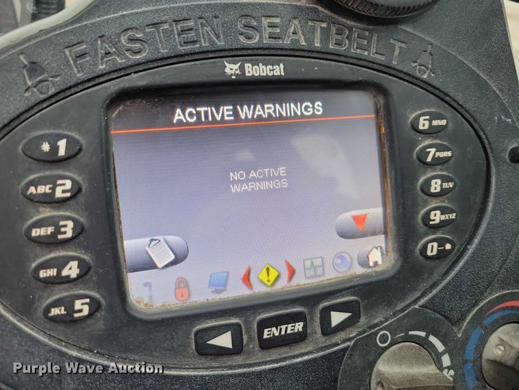 image for item NO9866 2017 Bobcat E50 mini excavator