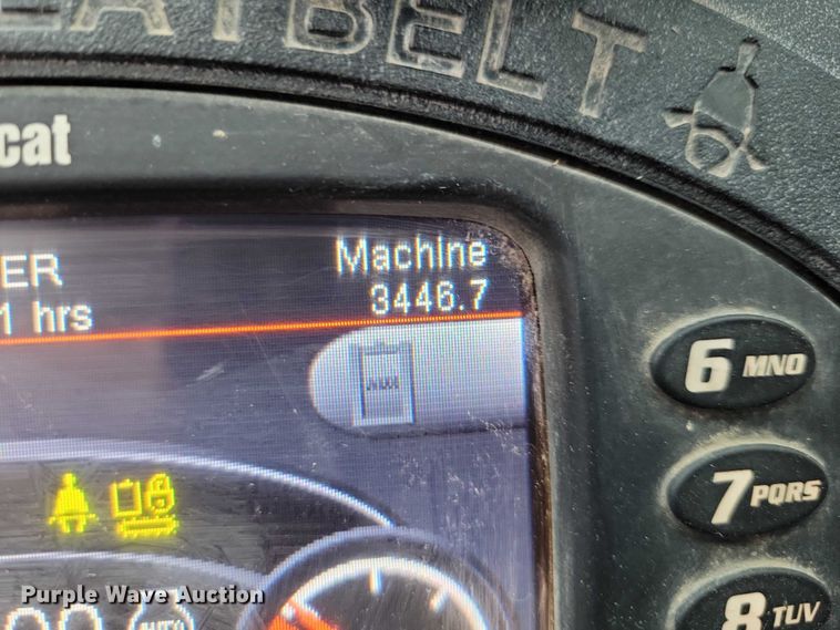 image for item NO9866 2017 Bobcat E50 mini excavator