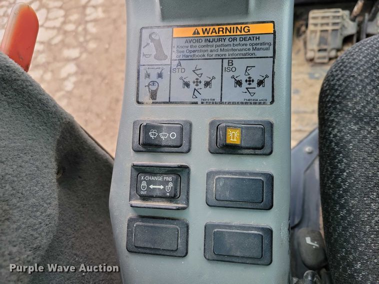 image for item NO9866 2017 Bobcat E50 mini excavator