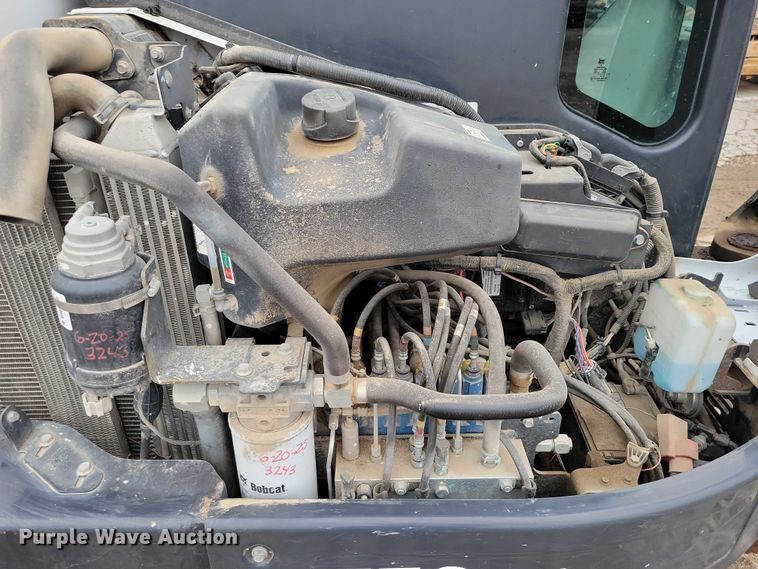 image for item NO9866 2017 Bobcat E50 mini excavator