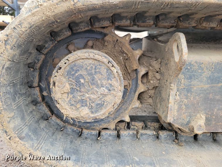 image for item NO9866 2017 Bobcat E50 mini excavator