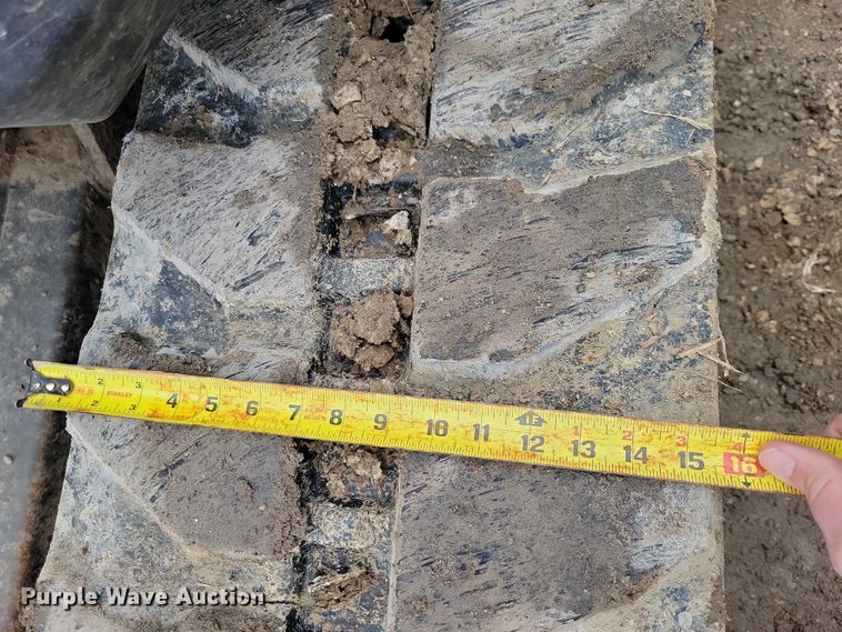 image for item NO9866 2017 Bobcat E50 mini excavator