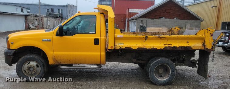 image for item NO9868 2005 Ford F350 dump bed pickup truck