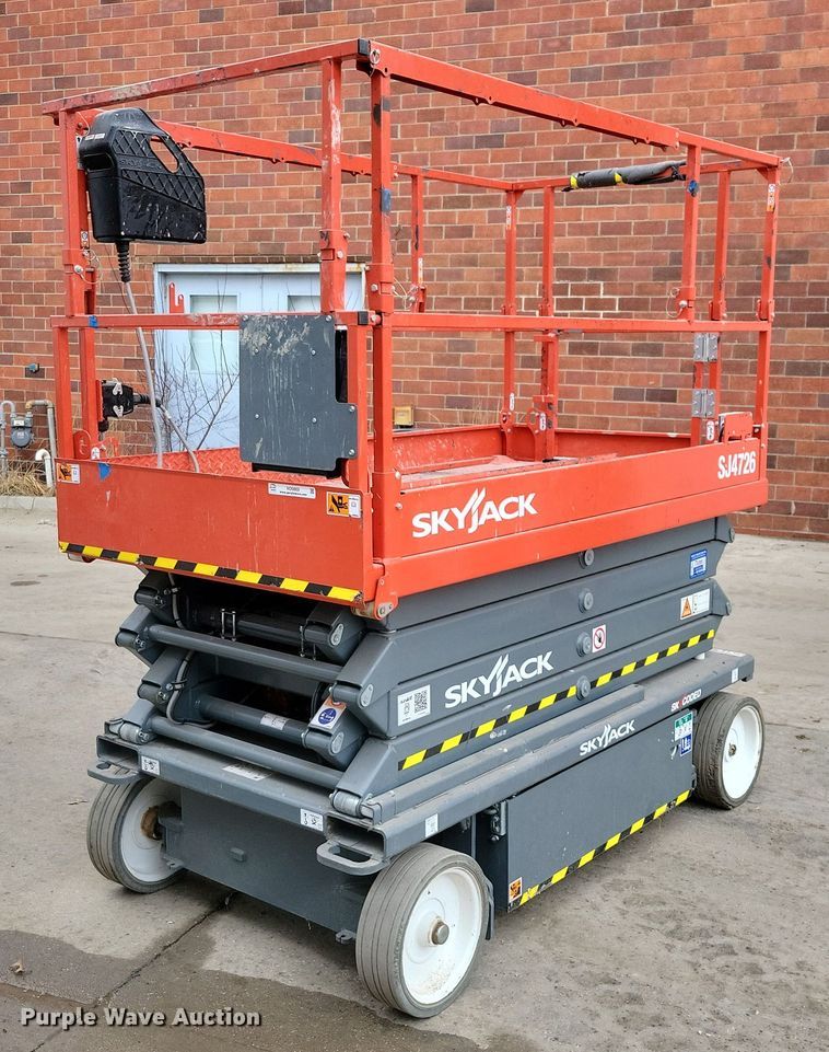 image for item NO9869 2020 SkyJack SJ4726 scissor lift