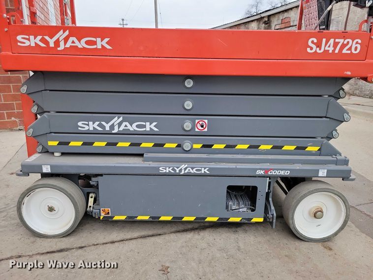 image for item NO9869 2020 SkyJack SJ4726 scissor lift