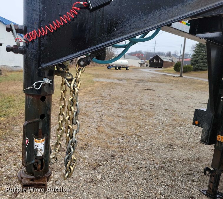 image for item NO9872 2022 BigTex 16GN equipment trailer