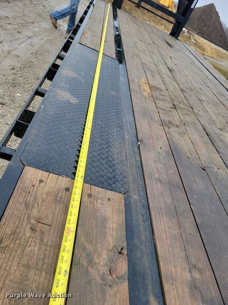 image for item NO9872 2022 BigTex 16GN equipment trailer