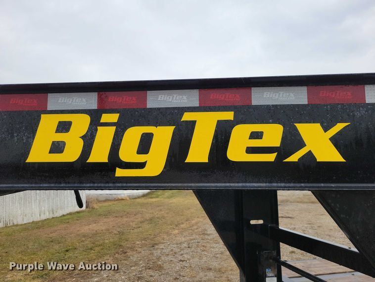 image for item NO9872 2022 BigTex 16GN equipment trailer