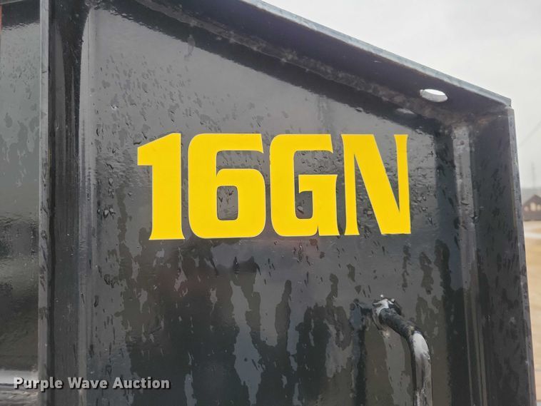image for item NO9872 2022 BigTex 16GN equipment trailer