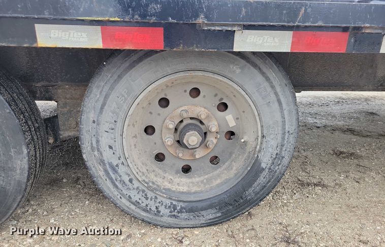 image for item NO9872 2022 BigTex 16GN equipment trailer