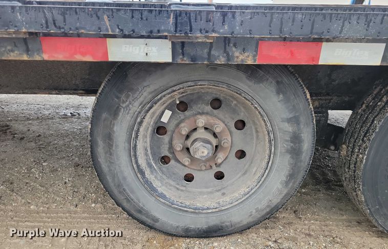 image for item NO9872 2022 BigTex 16GN equipment trailer