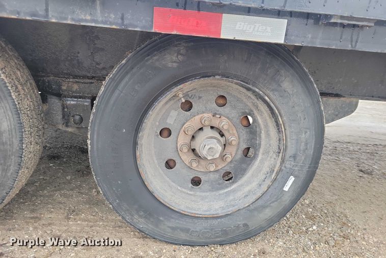 image for item NO9872 2022 BigTex 16GN equipment trailer