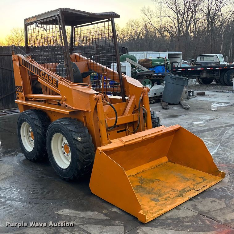 image for item OE9266 1980 Case 1835 C skid steer loader