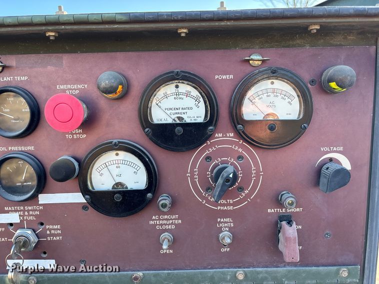 image for item OE9280 2001 Army MEP-802A generator