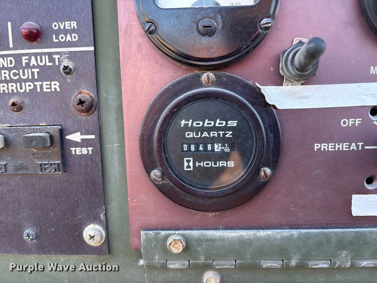 image for item OE9280 2001 Army MEP-802A generator