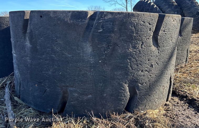 image for item OE9297 (4) 29.5x25 Brawler Solid Flex HPS tires and wheels