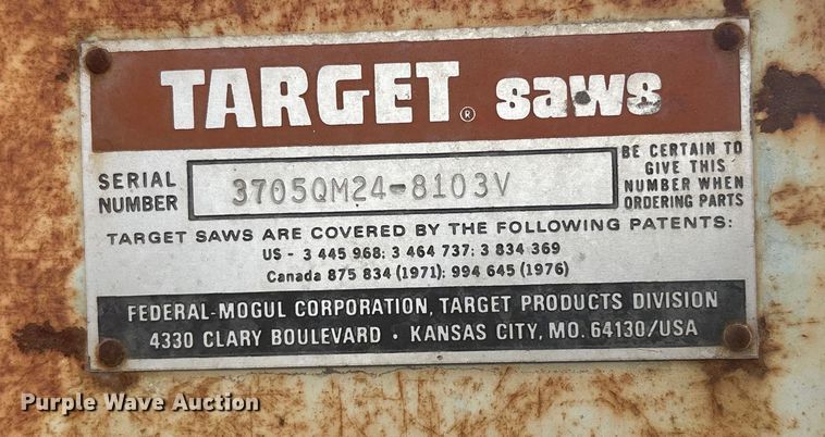 image for item OE9300 (3) Target concrete saws
