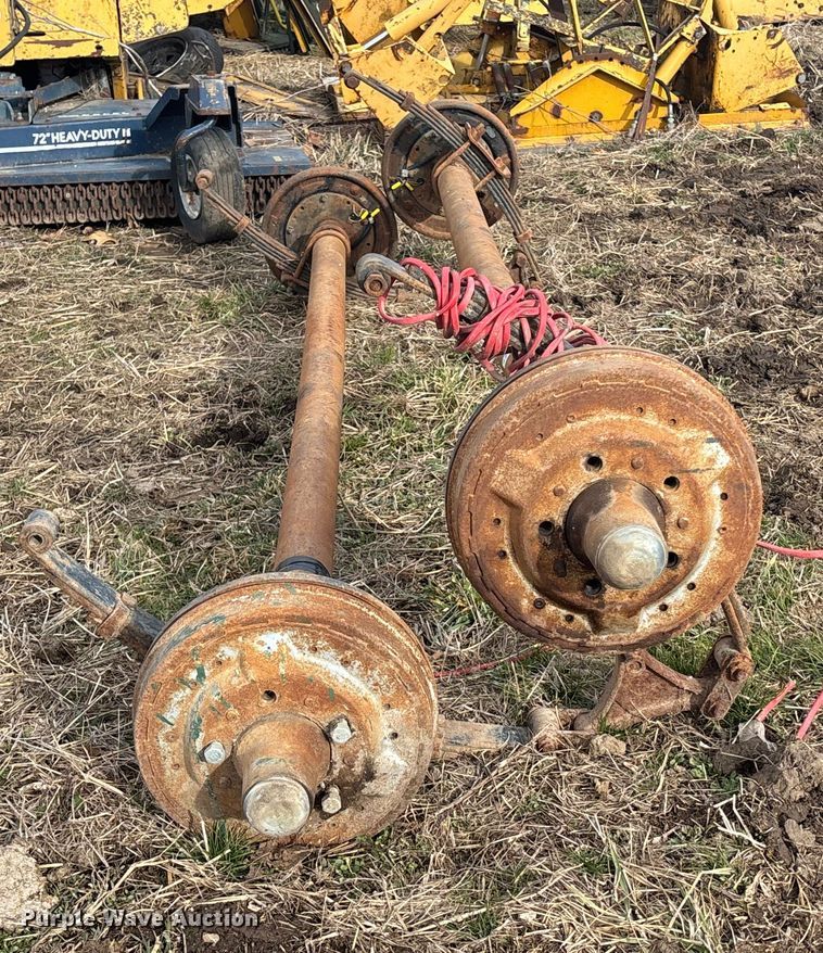 image for item OE9310 (2) trailer axles