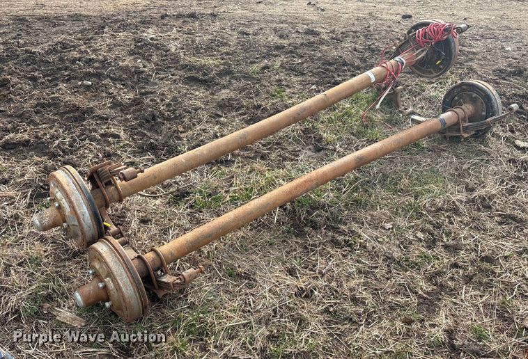 image for item OE9310 (2) trailer axles