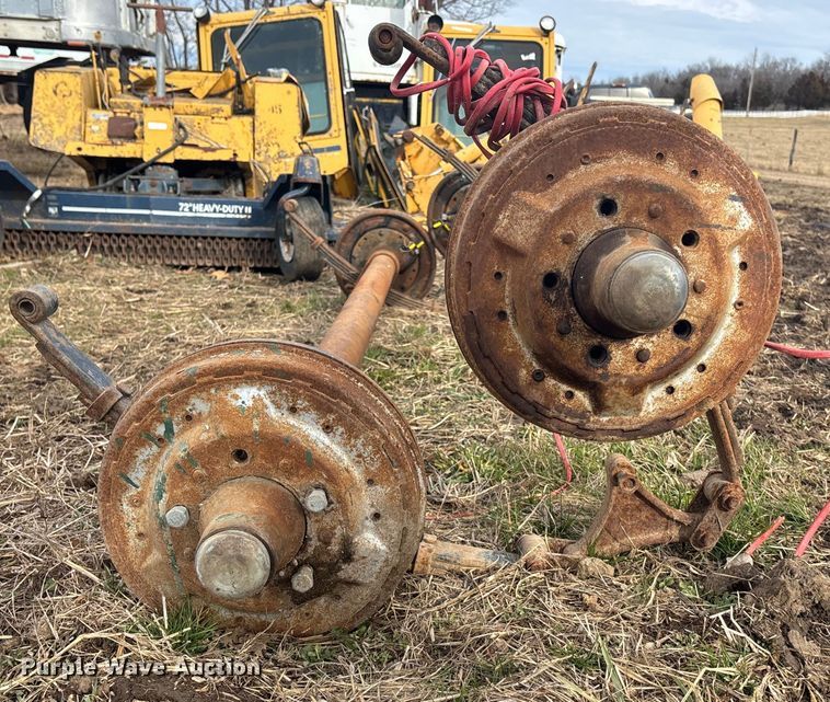 image for item OE9310 (2) trailer axles