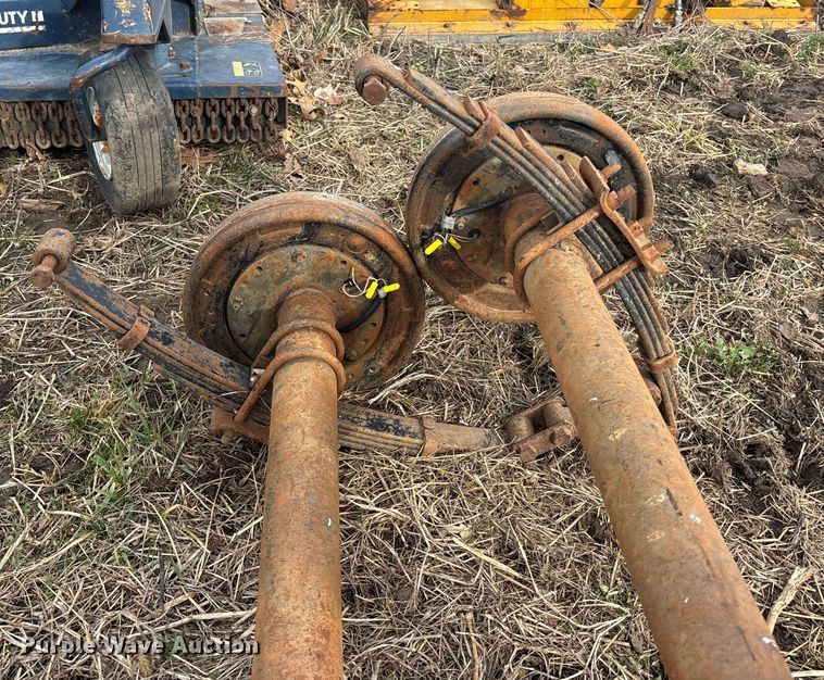 image for item OE9310 (2) trailer axles