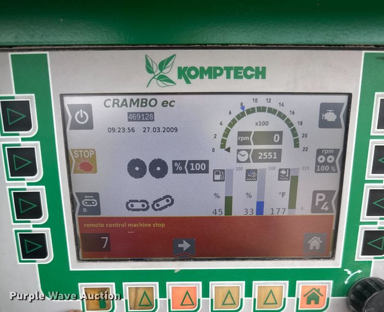 image for item YA1279 2019 Komtech Crambo 6000 ec shredder