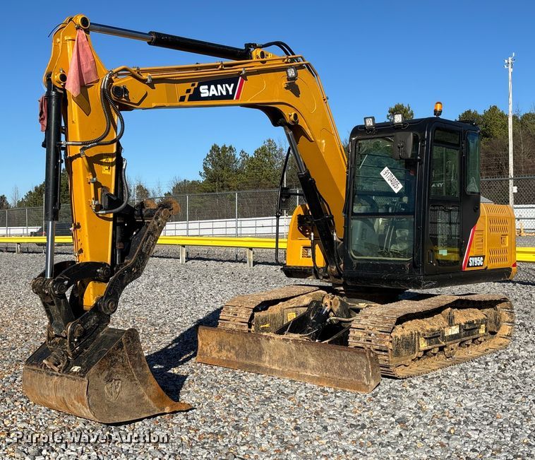 image for item YA1489 2021 Sany SY95C excavator