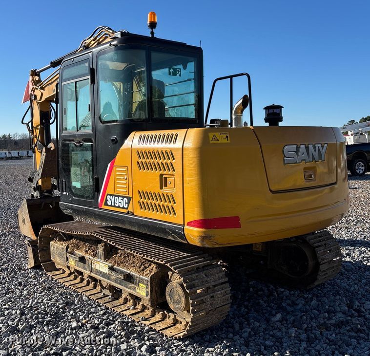 image for item YA1489 2021 Sany SY95C excavator