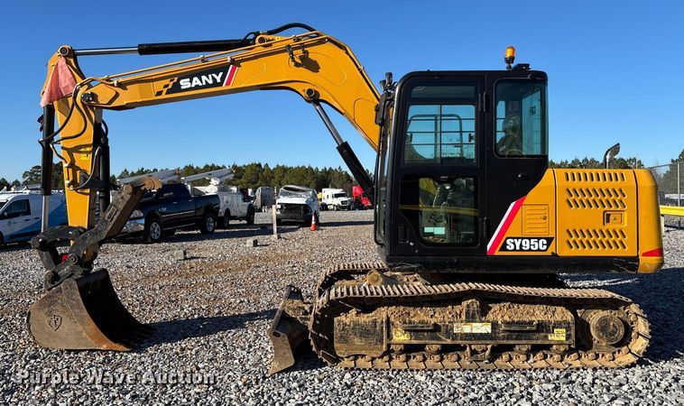 image for item YA1489 2021 Sany SY95C excavator
