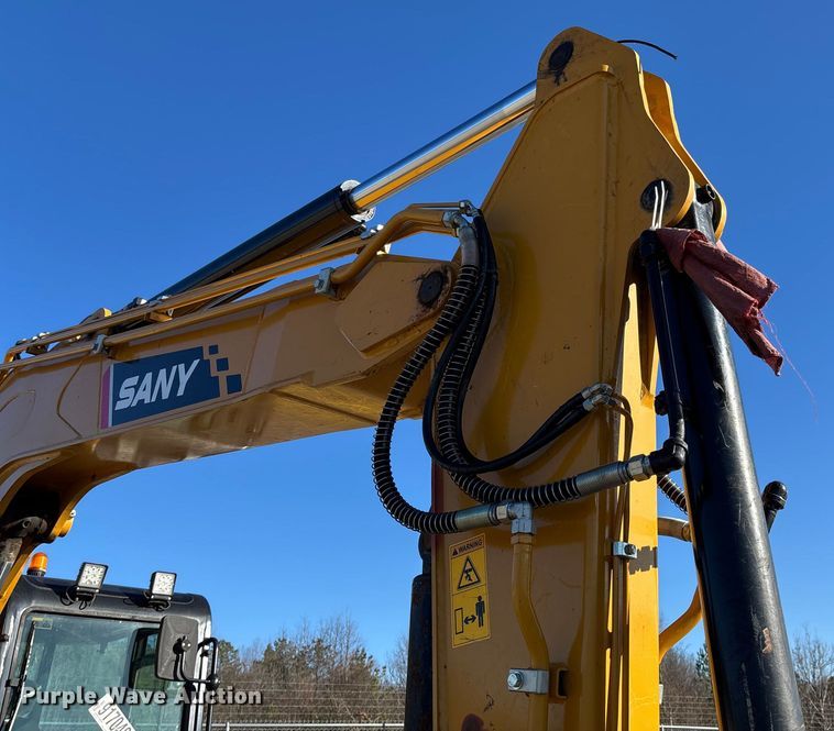 image for item YA1489 2021 Sany SY95C excavator
