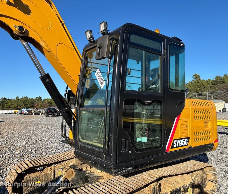 image for item YA1489 2021 Sany SY95C excavator