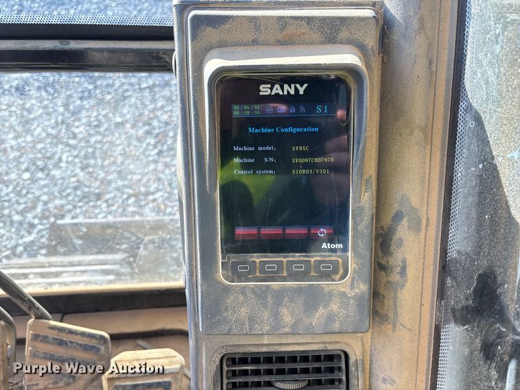 image for item YA1489 2021 Sany SY95C excavator