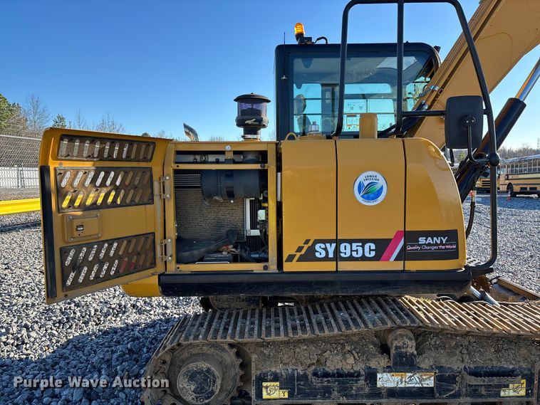 image for item YA1489 2021 Sany SY95C excavator