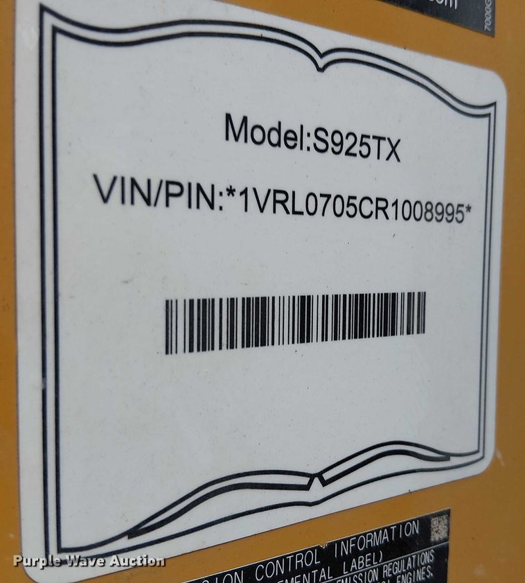 image for item YA1546 2024 Vermeer S925TX compact utility loader