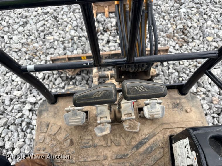 image for item YA1835 2021 Sany SY16C mini excavator