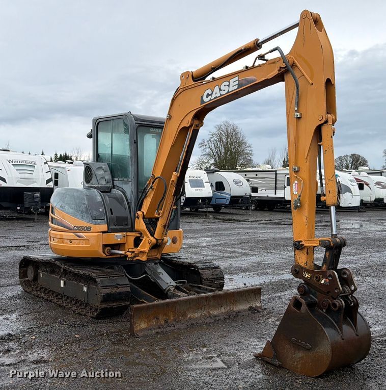 image for item YA1844 2012 Case CX50B mini excavator