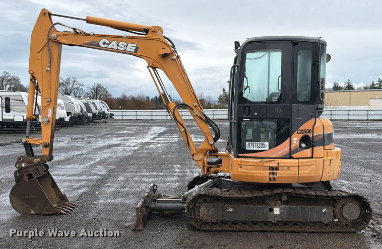 image for item YA1844 2012 Case CX50B mini excavator