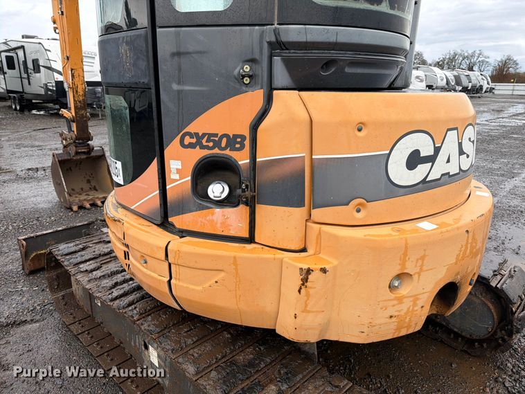image for item YA1844 2012 Case CX50B mini excavator