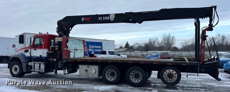 image for item YA1878 2017 Mack GU713 crane truck