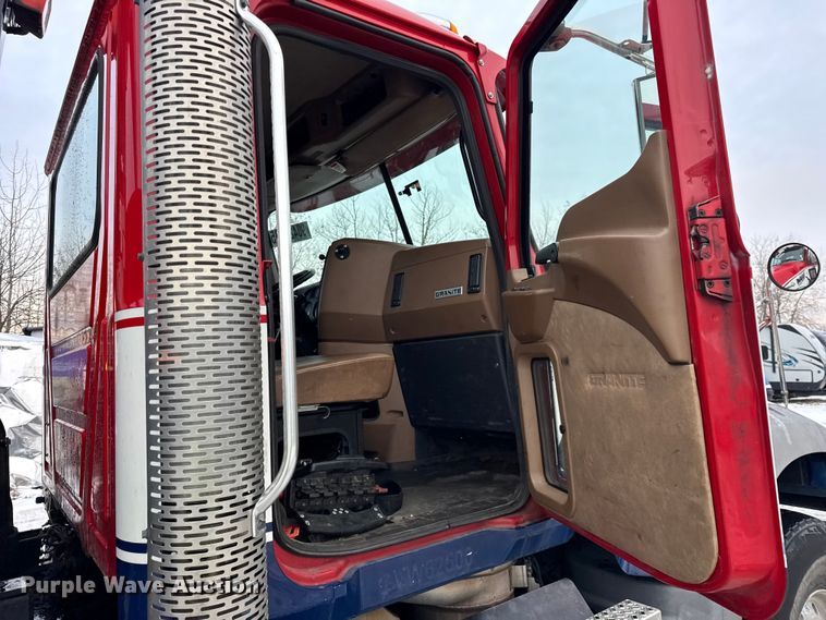 image for item YA1878 2017 Mack GU713 crane truck