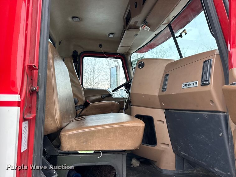 image for item YA1878 2017 Mack GU713 crane truck