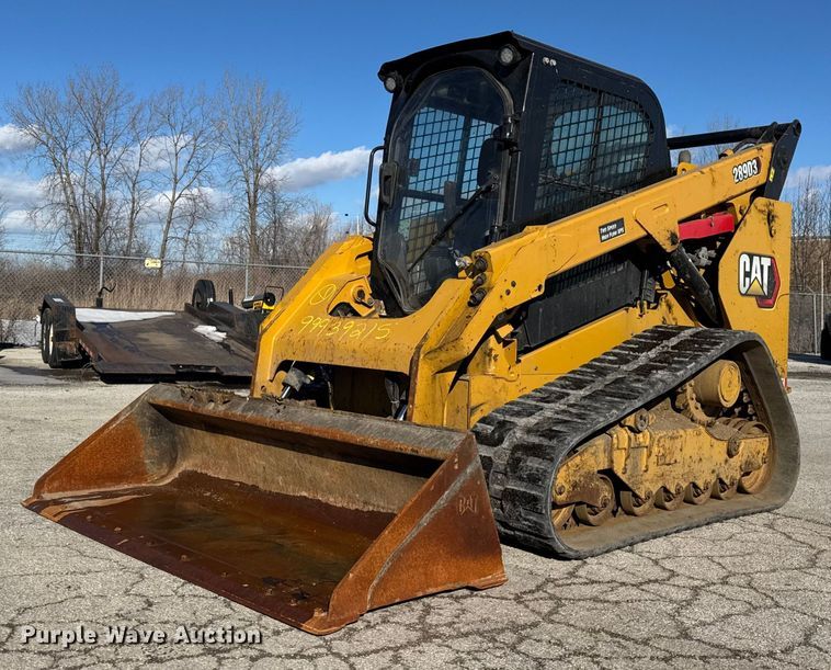 image for item YA2120 2021 Caterpillar 289D3 tracked skid steer loader