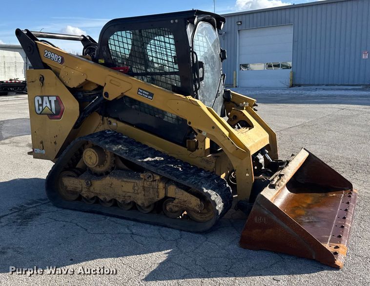 image for item YA2120 2021 Caterpillar 289D3 tracked skid steer loader