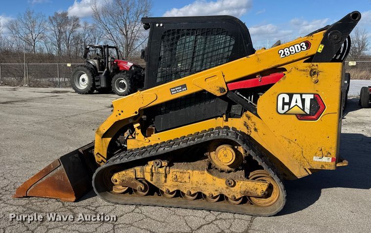 image for item YA2120 2021 Caterpillar 289D3 tracked skid steer loader