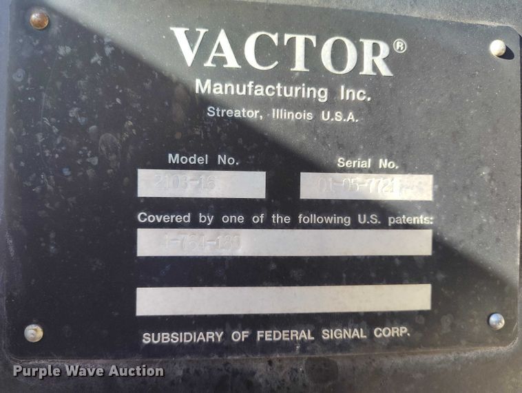 image for item BI9771 2002 International 4700 sewer jetter truck