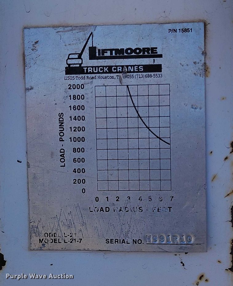 image for item DT0821 1997 Ford F250 flatbed pickup truck